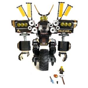 Lego Ninjago Quake Mech (70632) 100% Complete Missing 4 Mini Figures